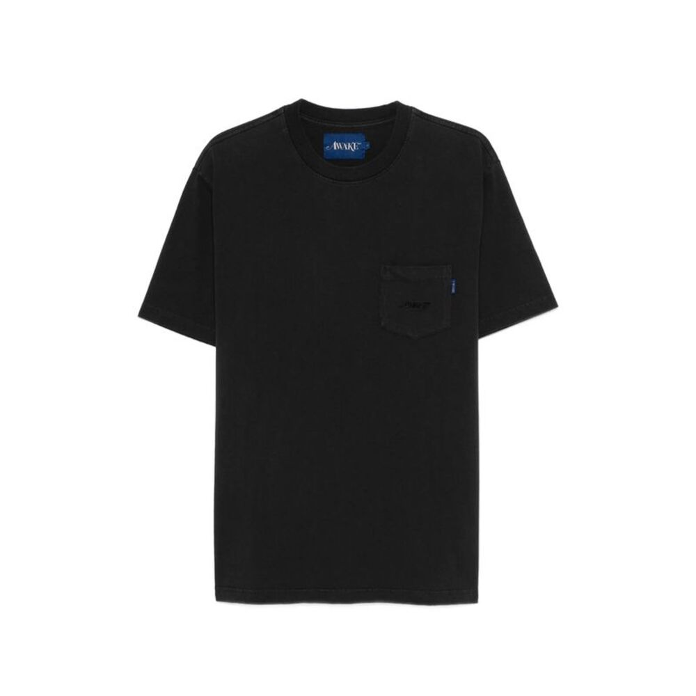 Awake Black T-Shirts & Vests - T-Shirts Men